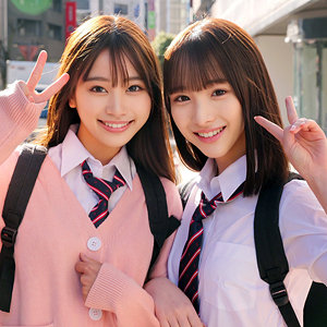 【素人本編フル】ももちゃん＆みなみちゃん【無垢】