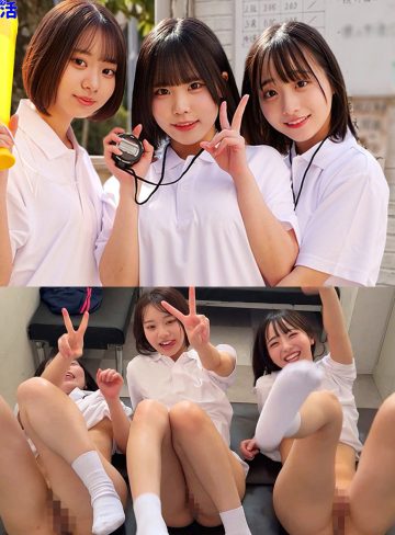 【本編フル】みこちゃん＆ゆらちゃん＆いとちゃん【素人ムクムク-部活-】